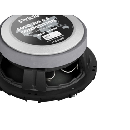 Pride SOLO.300 6.5" 300 Watts RMS Power 4-Ohm Car Audio Speakers (Pair)