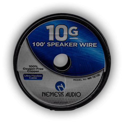 Nemesis Audio NM-10/100 10-Gauge 100% Oxygen-Free Copper Speaker Wire 100FT