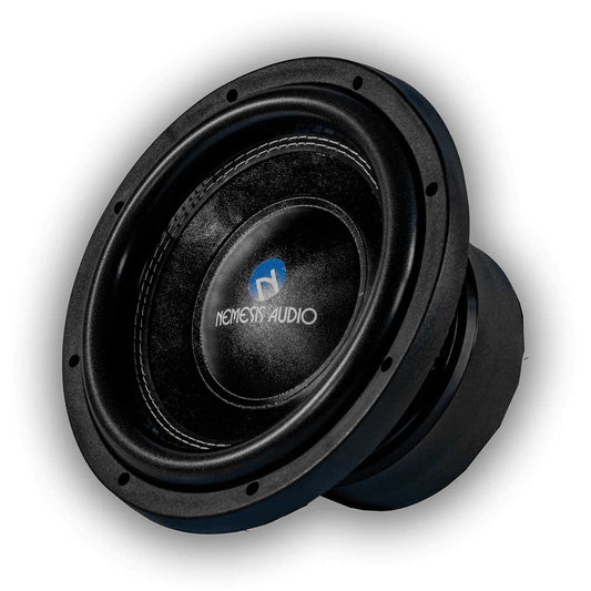 Nemesis Audio NA-10D2 10" 500W RMS Dual 4-Ohm Voice Coil DVC Car Subwoofer