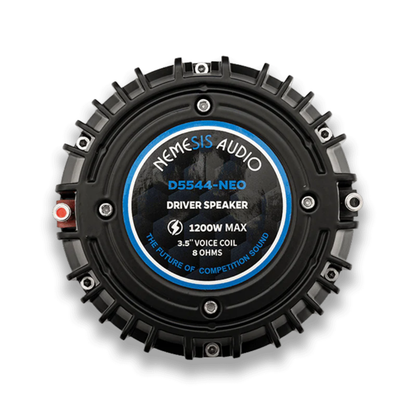 Nemesis Audio D5544-NEO 2" 1200W Peak 8-Ohm 3.5" VC Neodymium Compression Driver
