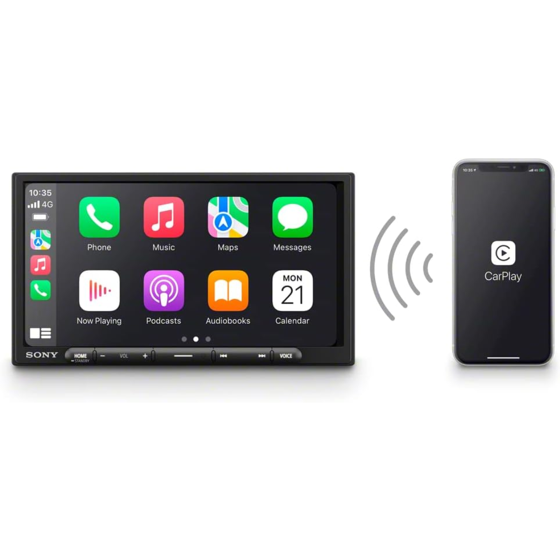 Sony XAV-AX4000 6.95" Apple CarPlay & Android Auto Digital Multimedia Receiver