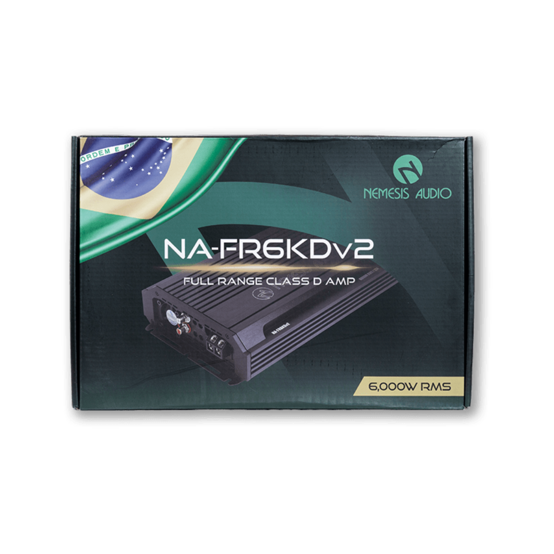 Nemesis Audio NA-FR6KDV2 6110W RMS 1-Ohm Stable Class-D Full-Range Amplifier