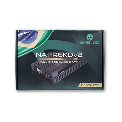 Nemesis Audio NA-FR6KDV2 6110W RMS 1-Ohm Stable Class-D Full-Range Amplifier
