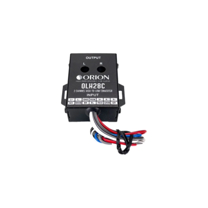 Orion OLH28C 2-Channel High to Low Converter w/ Built-In 12V Remote Level
