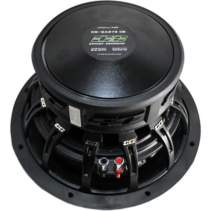 Deaf Bonce Apocalypse DB-SA272 D2 12" 3000W Max Dual 2-Ohm Voice Coil Subwoofer