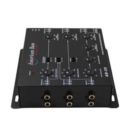 American Bass AB-3X 3-Way Car Audio Active Electronic Crossover