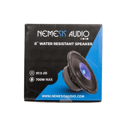 Nemesis Audio CXH-8WTR 8" 700W Max 4-Ohm Marine Pro Midrange Speaker (Single)