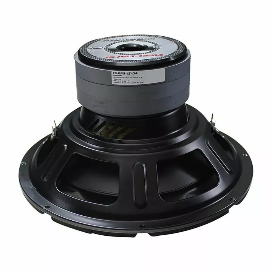 Audiopipe TS-PP3-15-D4 15" 1800W Max Dual 4-Ohm Voice Coil Car Audio Subwoofer