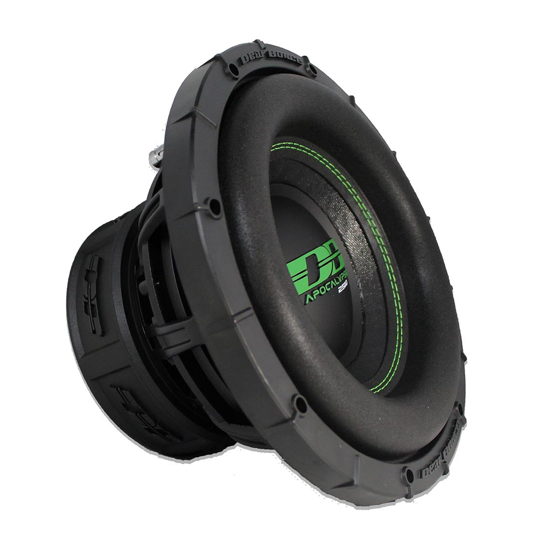 Deaf Bonce 2PC 10" Dual 2-Ohm Subwoofer + 1-CH Monoblock Class-D Car Audio Combo