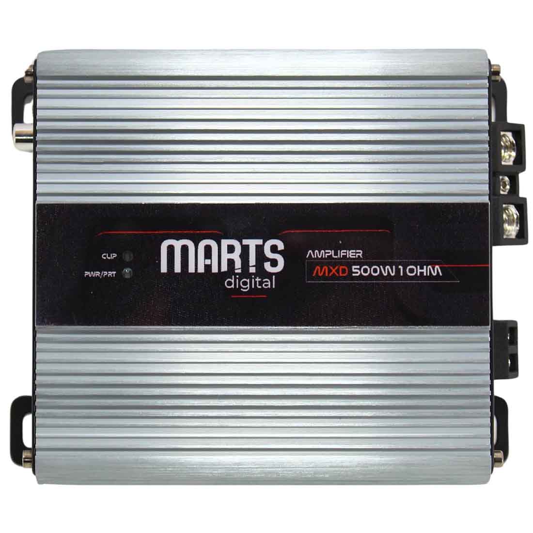 Marts Digital MXD 500 1-OHM 1-Ch Monoblock 500W Full Range Class-D Car Amplifier