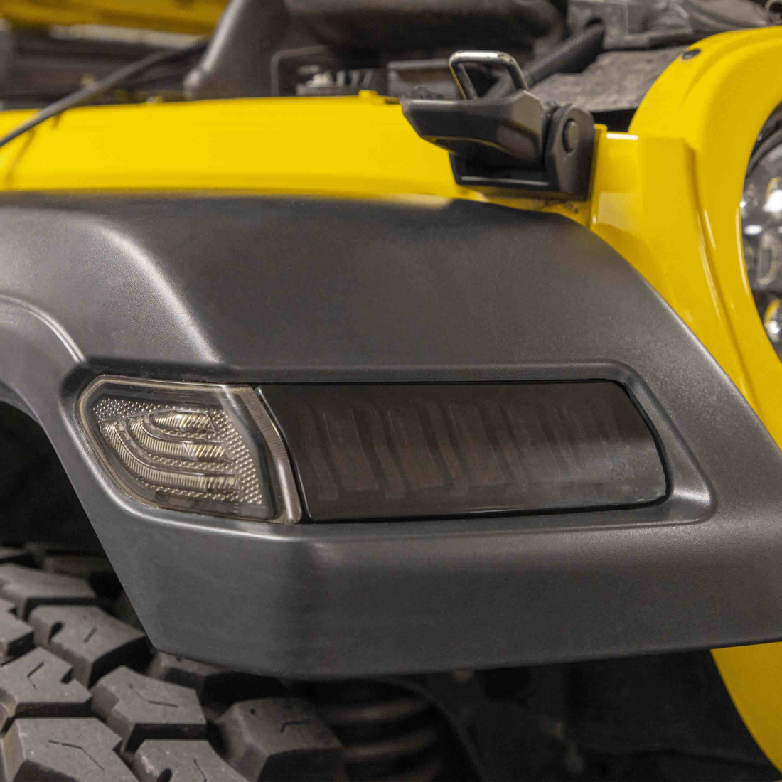 Heise JP-TSS-S Smoked Turn Signal Light for Jeep JL & JT Sport/Willys 2018-Up