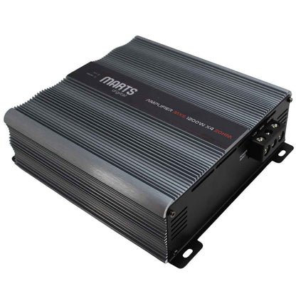 Marts Digital MXS 1200WX4 2-OHM 4-Channel 1200W Full Range Class-D Car Amplifier