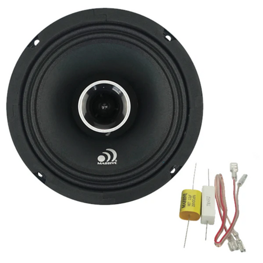 Massive Audio P65XV2 6.5" 2-Way 280W Peak 4-Ohm Coaxial Pro Audio Speaker