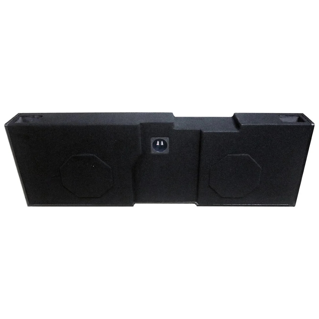 QPower QL-GMC14210 Dual 10" Vented Sub Enclosure w/ RGB for GMC 2014-18 Crew Cab