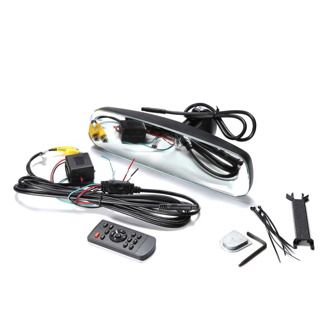 Boyo VTM43FL Frameless OE Style Rear View Mirror Monitor w/ 4.3" TFT-LCD