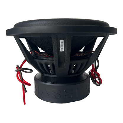Massive Audio H152X 15" 4000W Peak Dual 2-Ohm 3" Voice Coil DVC Mega Subwoofer