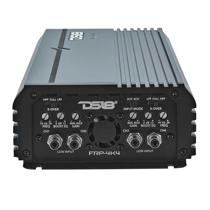DS18 FRP-4K4/TI 4-Channel 4000W RMS Full-Range Class-D Car Audio Amplifier