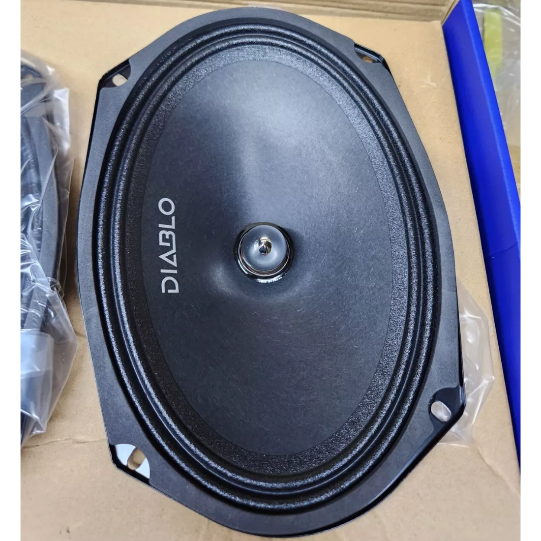 Diablo DB-69MR 6" x 9" 600W Peak 4-Ohm 1" Voice Coil Car Audio Midrange Speaker