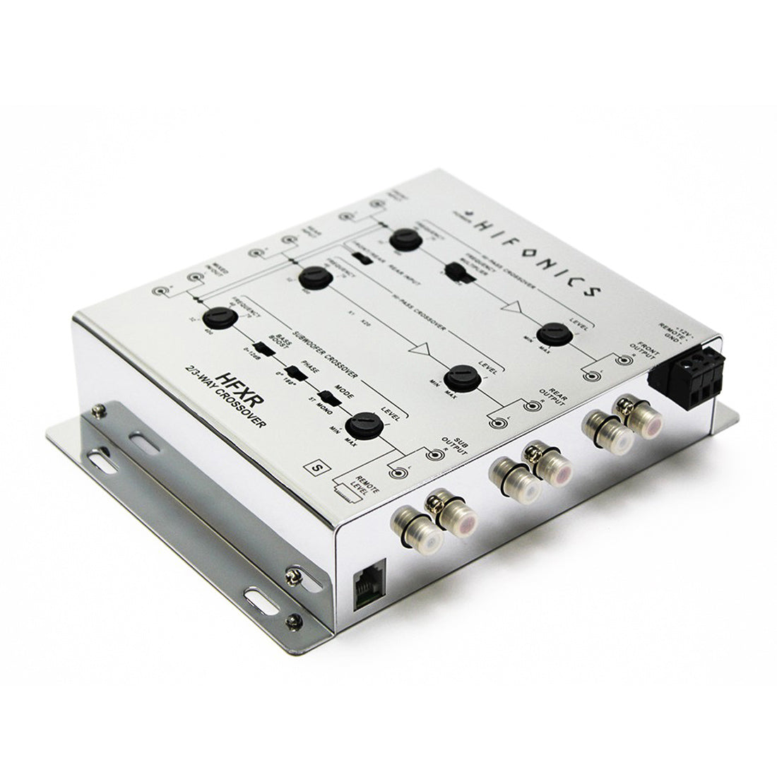 Hifonics HFXR 2-Way / 3-Way Electronic Active Crossover w/ Remote Bass Control