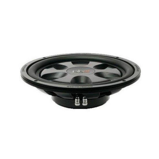 PowerBass S-12TD 600 Watts Max 12" Dual 4 Ohm Thin-Mount S-Series Car Subwoofer