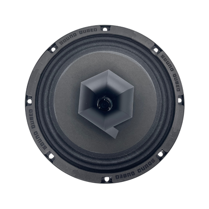 SoundQubed BGS-CX84SL 8" 400W Max 4-Ohm Car Coaxial Slim Loudspeaker (Single)