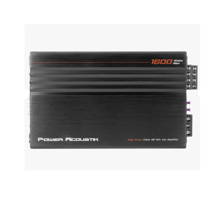 Power Acoustik CA4-1600 4-Channel 1600W Max Class-A/B Car Audio Amplifier