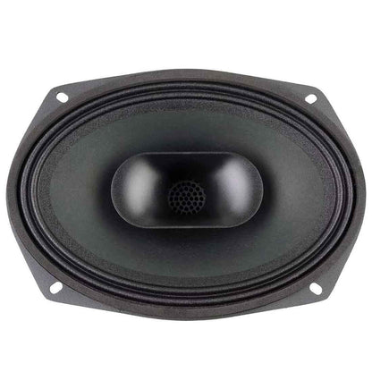 Blaupunkt MPH69 6" x 9" 500W Max 4-Ohm Car Pro Full Range Coaxial Horn Speakers