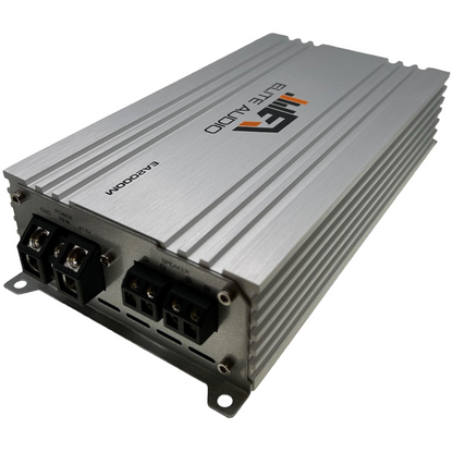 Elite Audio EA2000M 1-CH Monoblock 1000W@1-Ohm Car Amplifier w/ Remote Bass Knob