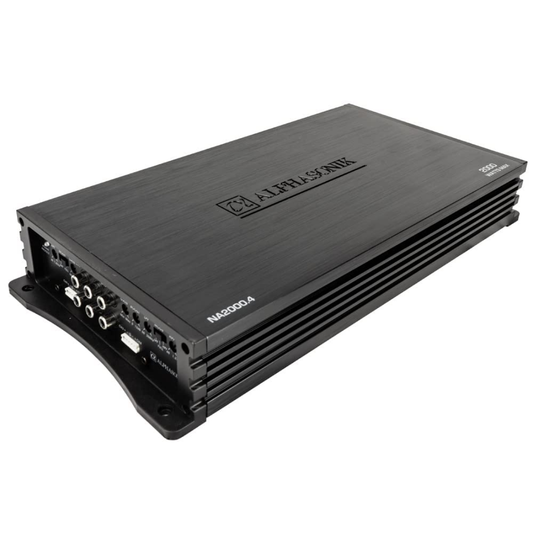 Alphasonik NA2000.4 Neuron Series 4-Channel 2000W Max Class-A/B Car Amplifier