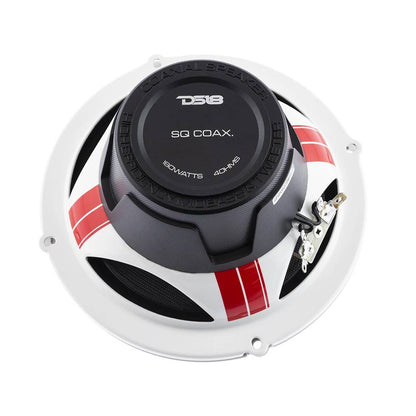 DS18 SQCOMP 300 Watts Max Power 2-Way 6.5 Inch Car Audio Component Speaker System Set