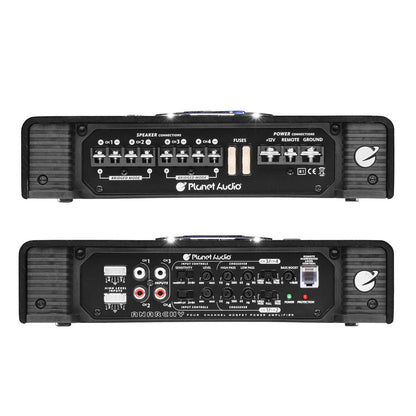 Planet Audio AC1600.4 4-Channel 1600W Full-Range Class-A/B Car Amplifier