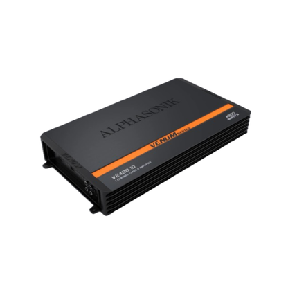 Alphasonik V2400.1D 1-CH Monoblock 4800W Class-D Amplifier w/ Remote Bass Knob