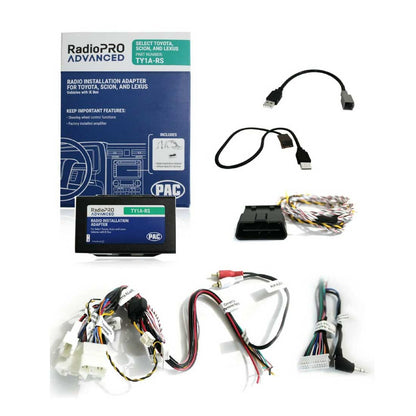 PAC TY1A-RS RadioPRO Advanced Data Interface for Toyota, Lexus, and Scion w/ SWC