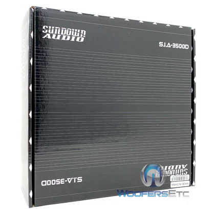 SUNDOWN AUDIO SIA-3500D Monoblock 3500 Watts RMS Competition Subwoofer Amplifier