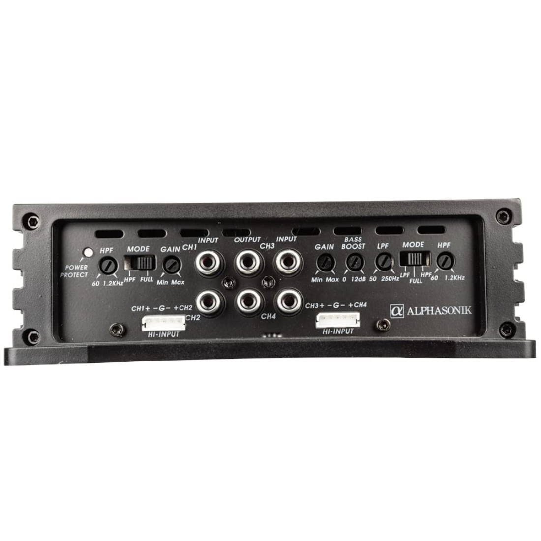 Alphasonik NA2000.4 Neuron Series 4-Channel 2000W Max Class-A/B Car Amplifier