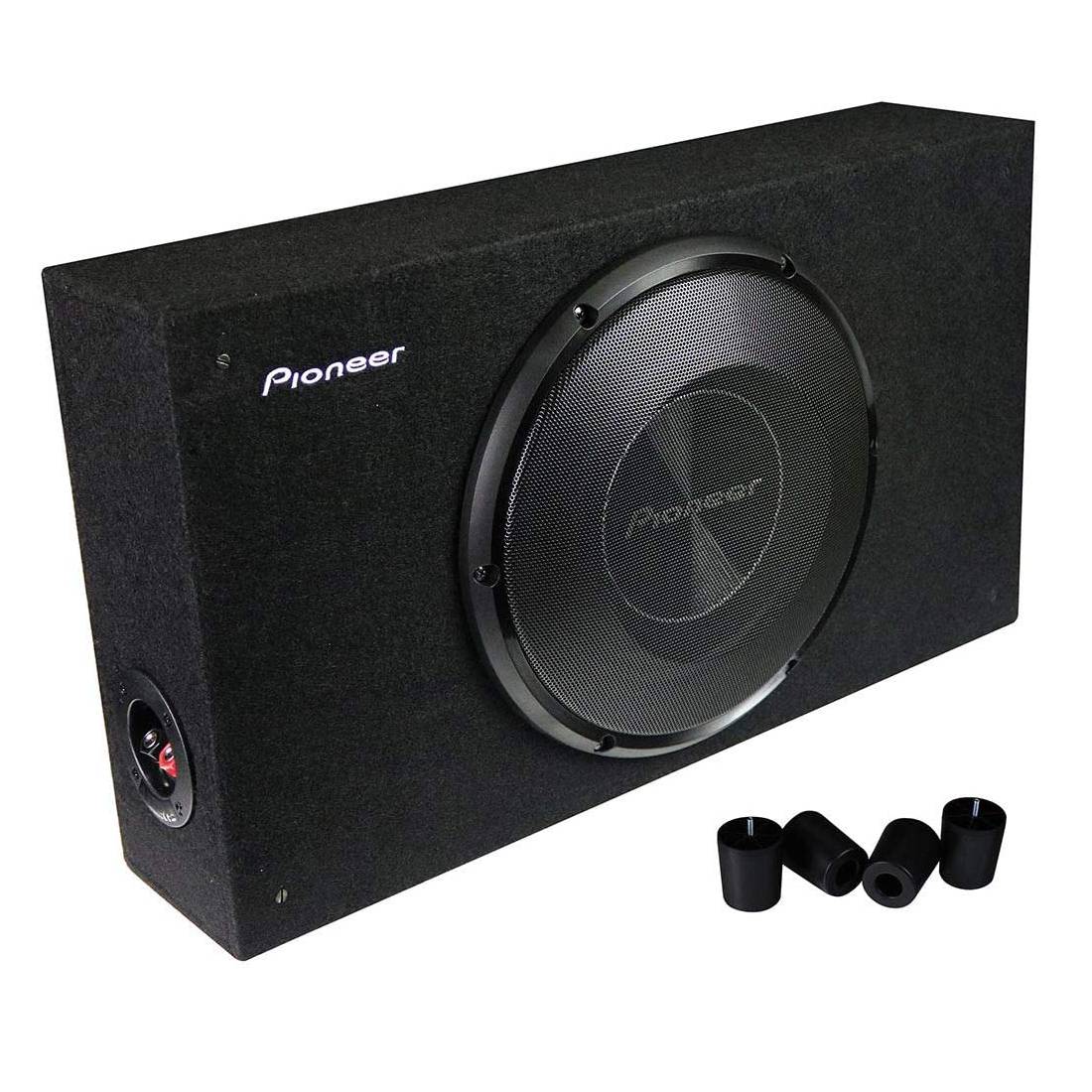 Pioneer TS-A3000LB 1500 Watts Max 2 Ohms 12" Shallow-Mount Compact Pre-Loaded Sealed Enclosure Car Audio Subwoofer