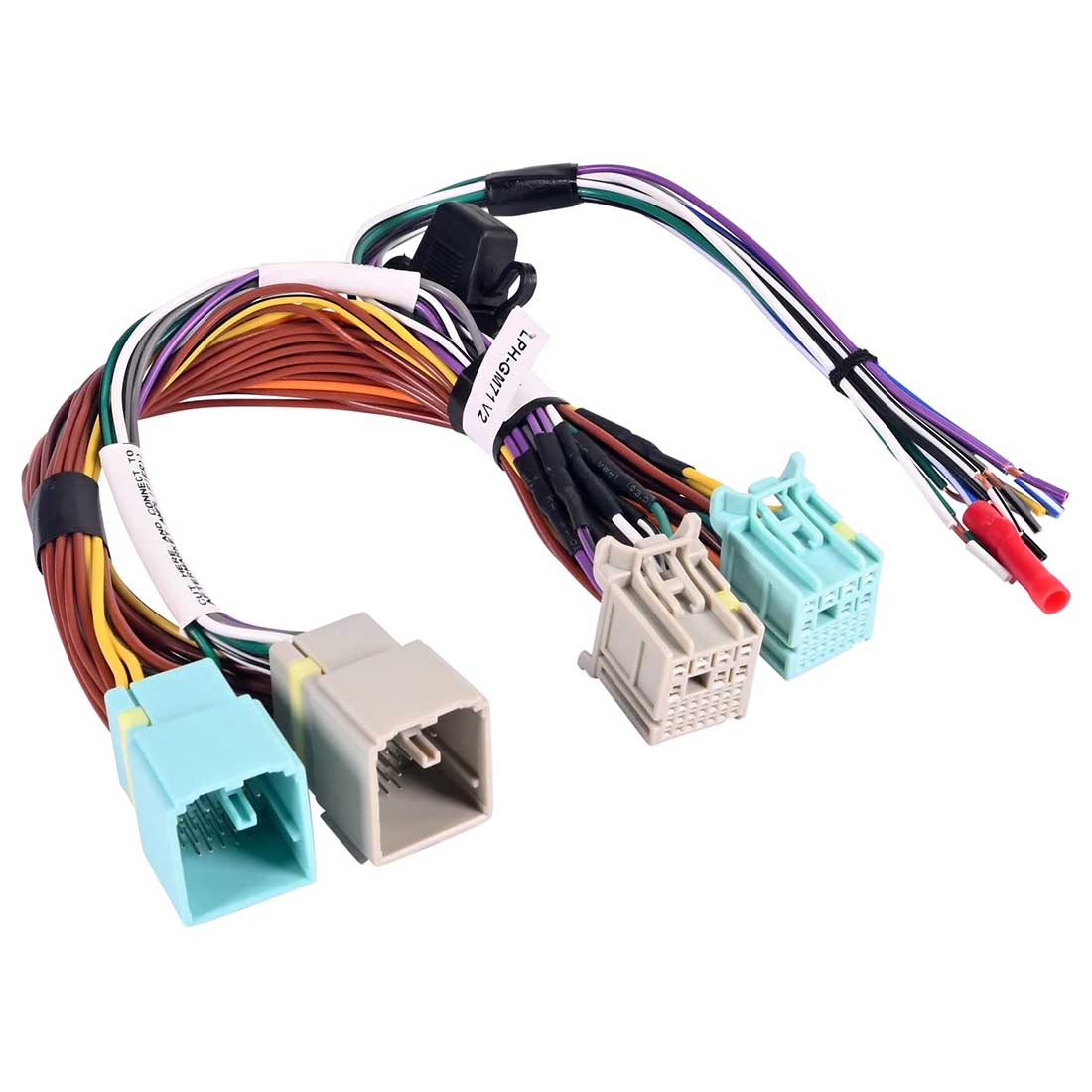 PAC LPHGM71 LocPRO Advanced T-Harness for 2019+ GM Factory Radio w/ Non-BOSE