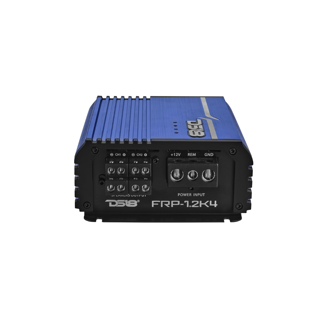 DS18 FRP-1.2K4/BL 4-Channel 1200W RMS Full-Range Class-D Car Amplifier (Blue)
