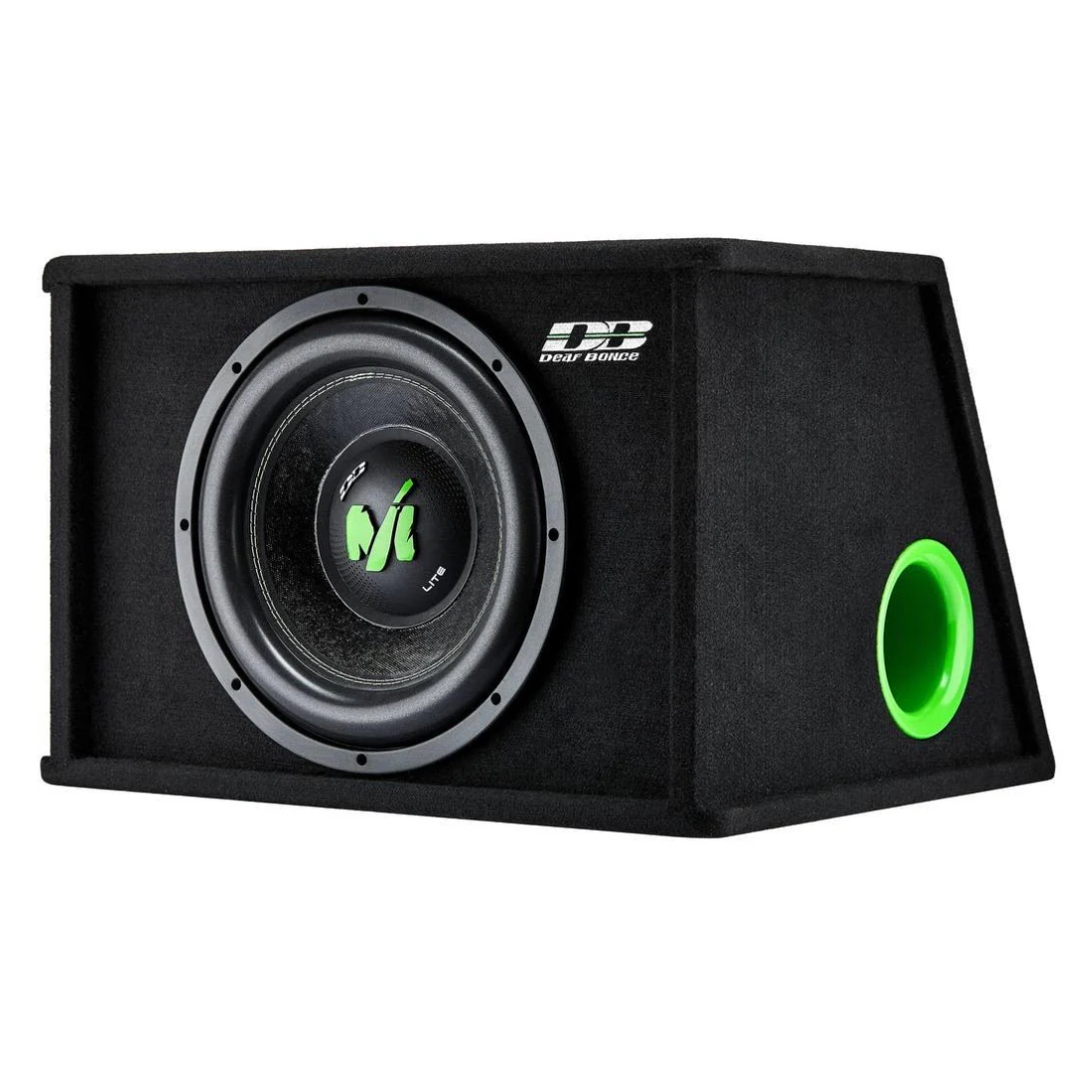 Deaf Bonce ML10A 10" 1000W Max 4-Ohm Loaded Subwoofer Enclosure w/ Amplifier