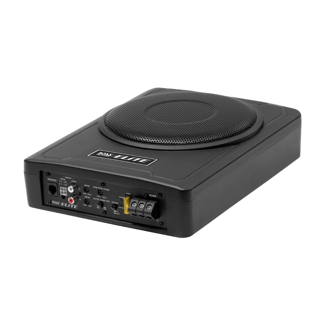 Boss Audio SLIM8 8" 800W Peak Powered Car Subwoofer w/ Built-in Amplifier