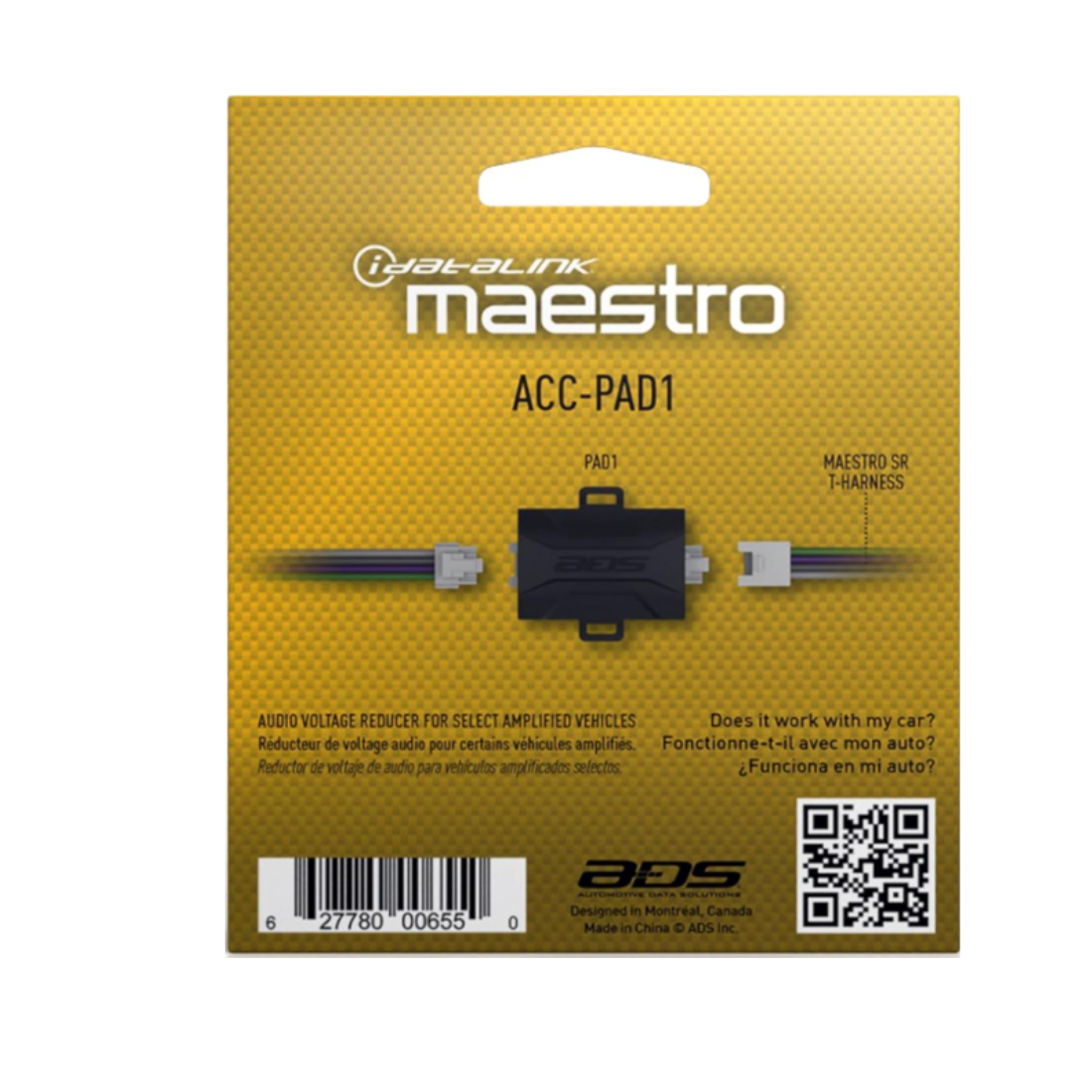 iDatalink Maestro ACC-PAD1 Padding Circuit for Vehicles w/ Factory Amplifiers