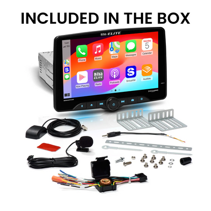 Boss Audio BE9ACP.WX Digital Multimedia Receiver w/ Apple CarPlay & Android Auto