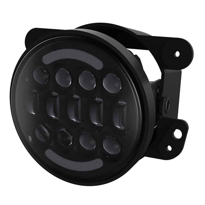 Metra JP-704RGBFL 4-Inch RGB LED Backlit Off-Road Fog Lights for Jeep 2007-Up