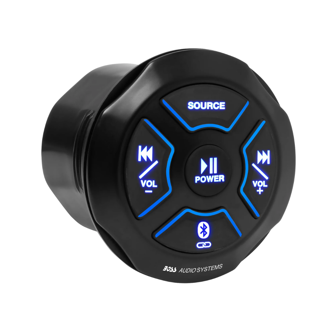 Boss Audio MGR250B Bluetooth Marine Gauge Digital Receiver w/ Built-in Amplifier
