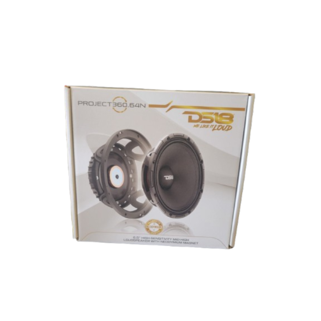DS18 PROJECT360.64N 6.5" 700W Max Rotating Recone Neodymium Mid-High Loudspeaker