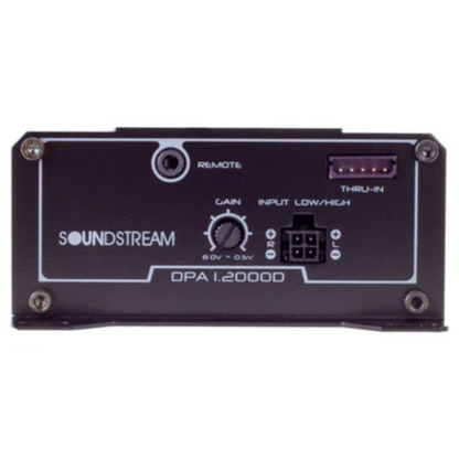 Soundstream DPA1.2000D 1-CH Monoblock 2000W Peak Class-D Car Audio Amplifier