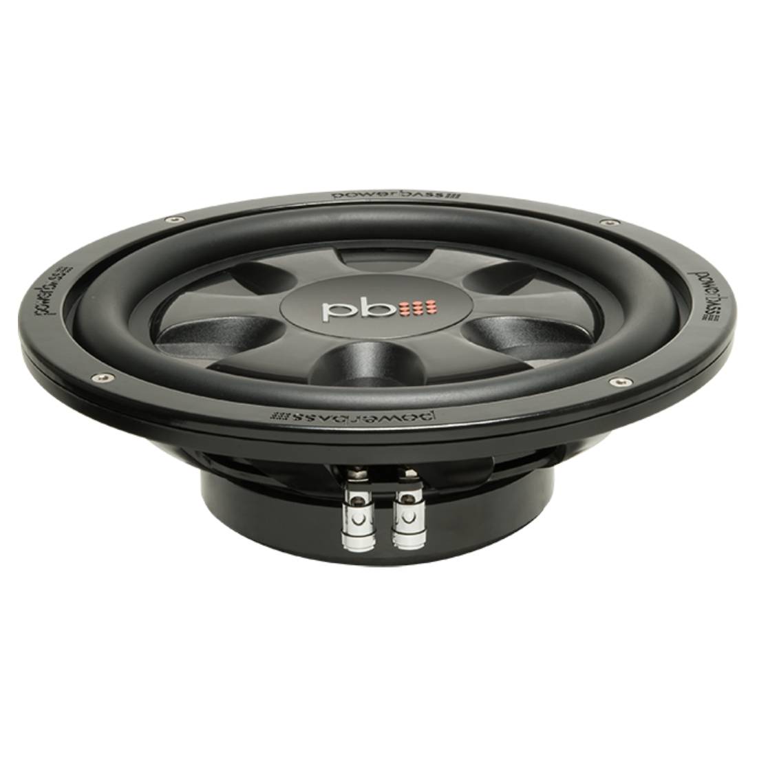 PowerBass S-10TD 10" Dual 4 ohm Thin-Mount S-Series Car Audio Subwoofer