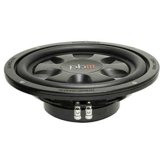 PowerBass S-10TD 10" Dual 4 ohm Thin-Mount S-Series Car Audio Subwoofer