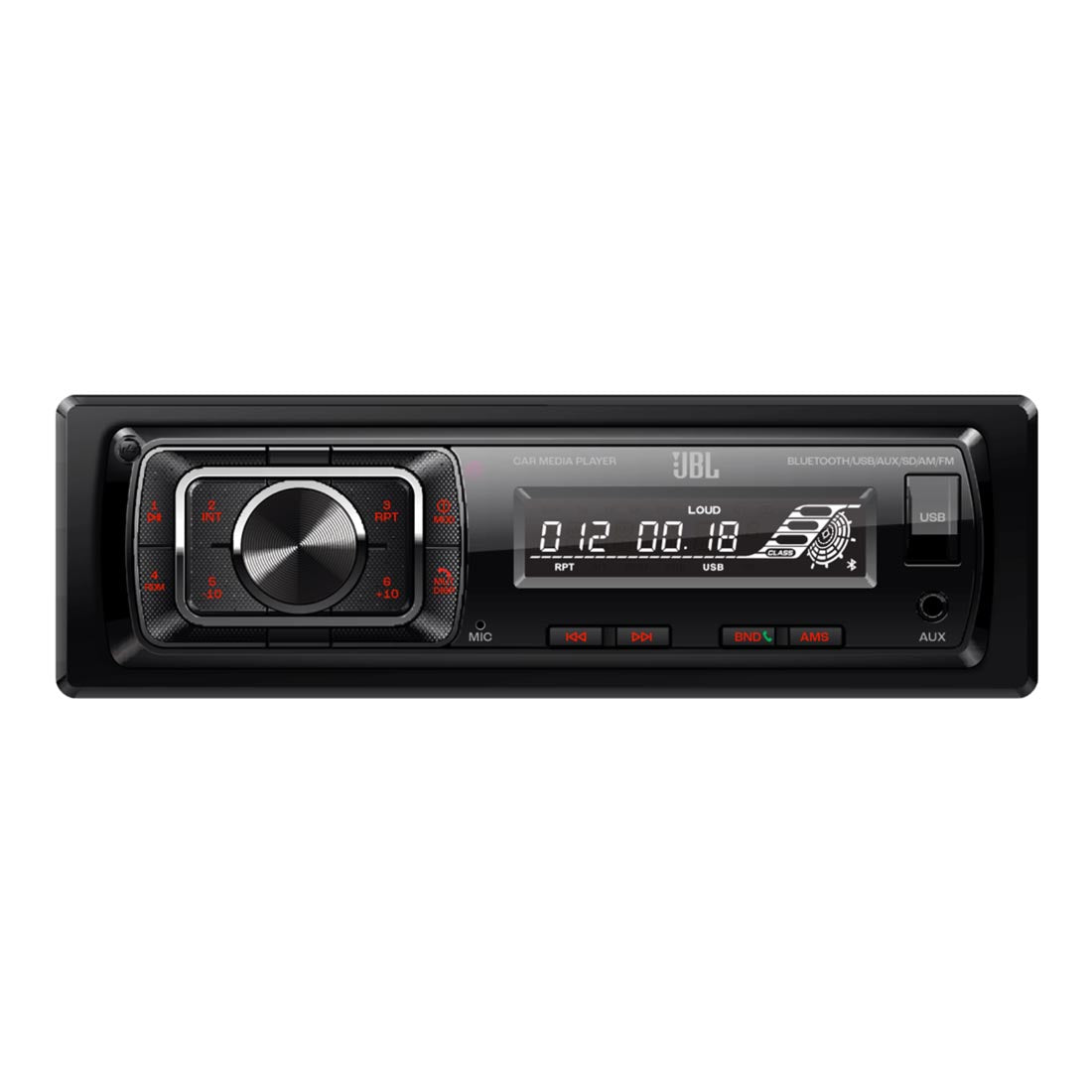 JBL Celebrity 150 1-DIN Bluetooth/USB/AUX/SD/AM/FM Digital Media Receiver