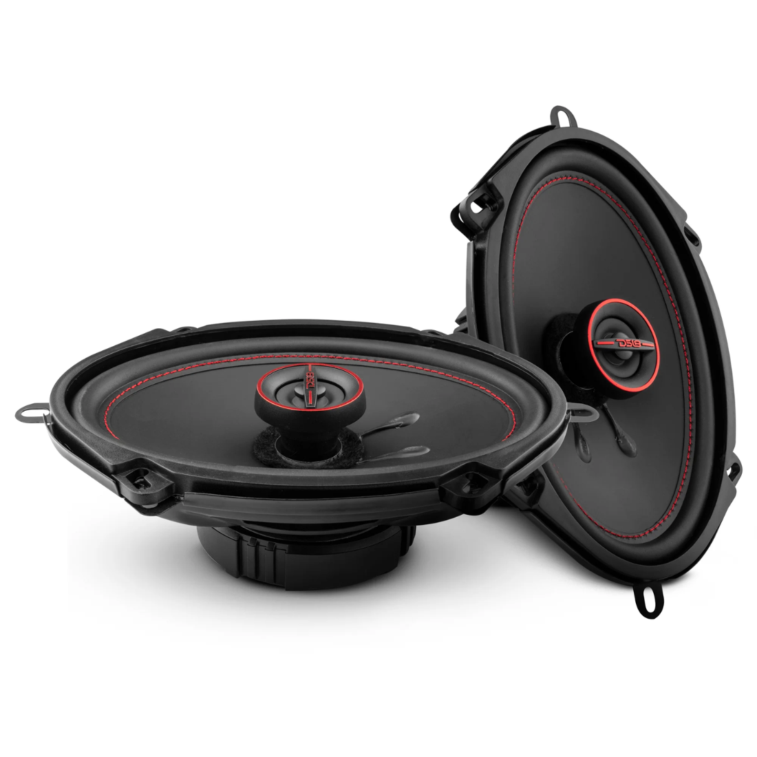 DS18 G5.7Xi 5" x 7" 2-Way 150W Max 4-Ohm Car Audio Coaxial Speakers (Pair)